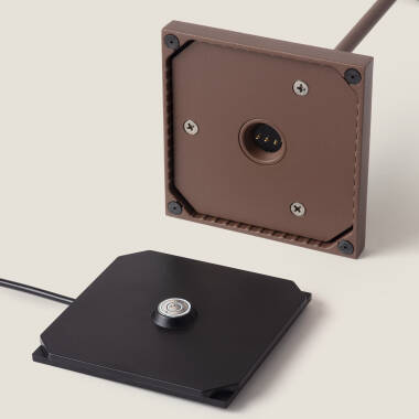 Bild von LED Tischleuchte Tragbar Aussen mit Batterie USB wiederaufladbar Metall Medinilla