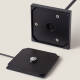 Image de Lampe à Poser LED Portable Extérieur Aluminium et Rotin  avec Batterie USB Rechargeable Medinilla