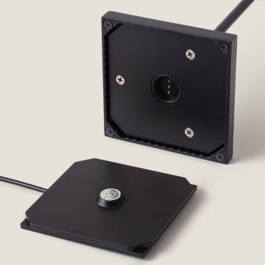 Bild von LED Tischleuchte Tragbar Aussen mit Batterie USB wiederaufladbar Metall Medinilla