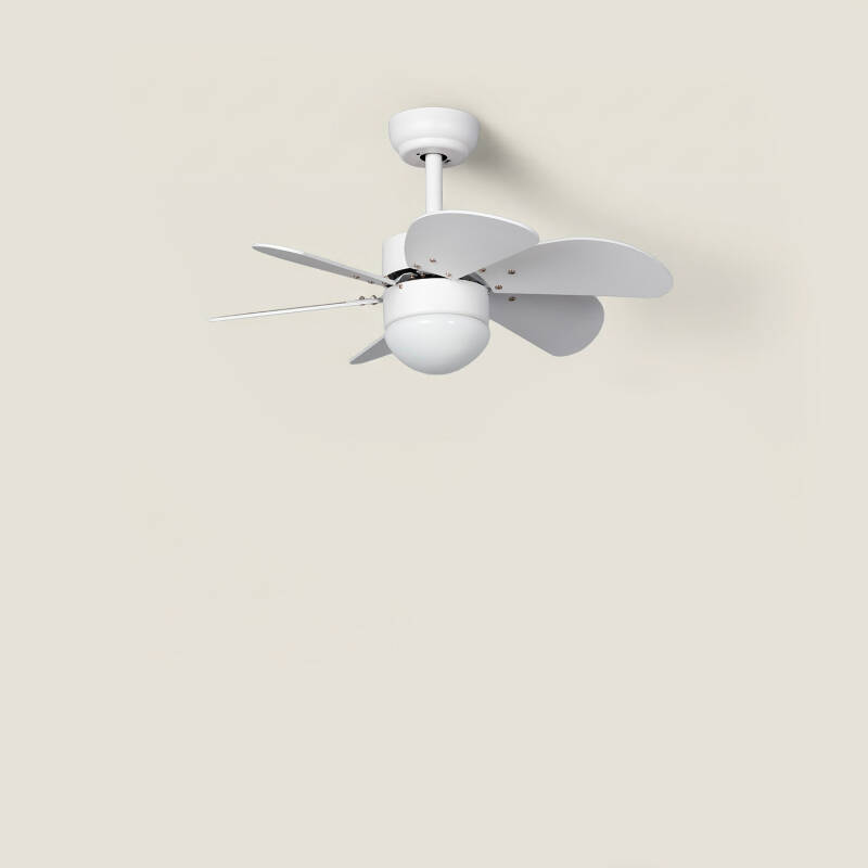 Immagine di Ventilatore da Soffitto Silenzioso Orion Bianco 81cm Motore DC