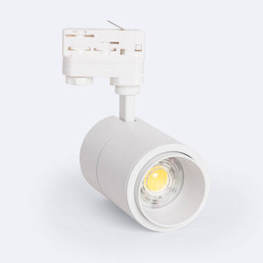 Lištový LED Reflektor Třífázový 30W Stmívatelný TRIAK CCT Pulyx 15-60º
