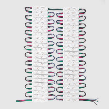 12V DC 36W SAMSUNG PRO 50 piece RGB LED Modules for Advertising Signs IP68