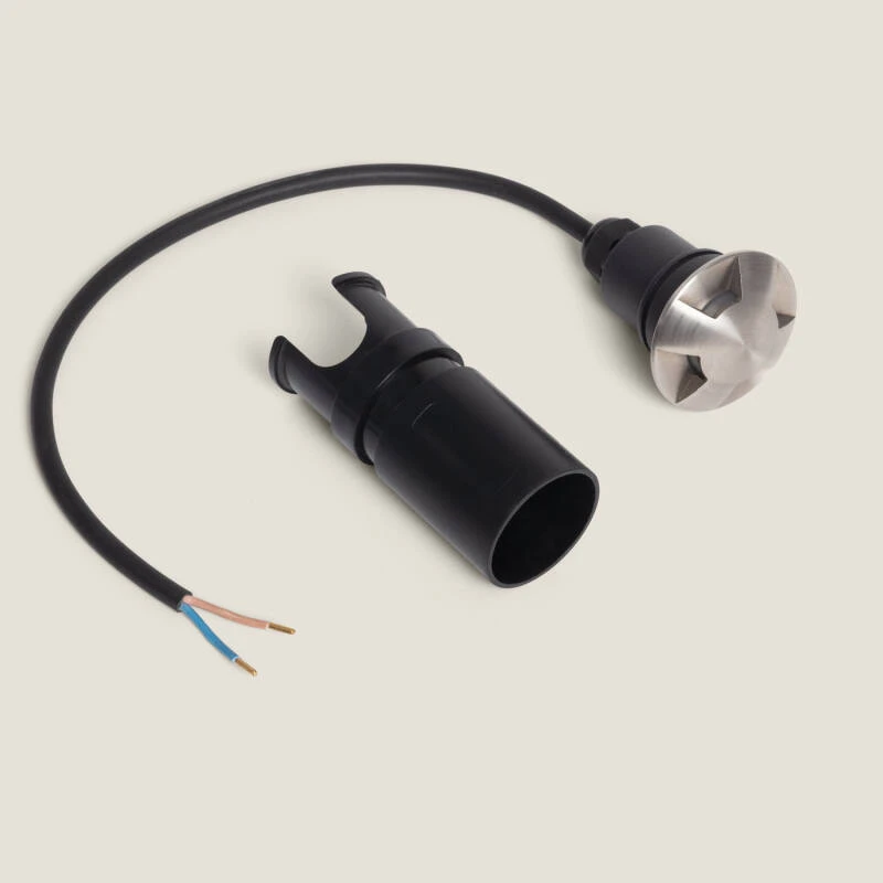 Image de Balise Extérieure LED 3W Encastrable au Sol 4L
