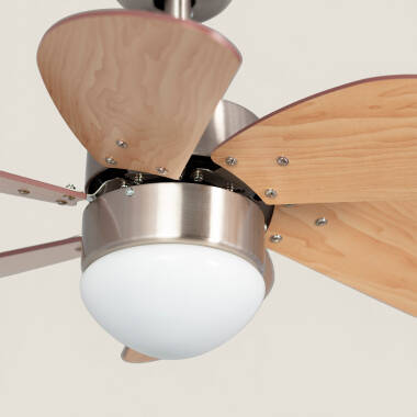 Image of Orion Silent Ceiling Fan with DC Motor Wood 81cm 