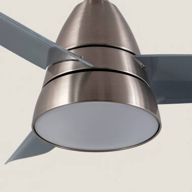 Image of Industrial Silent Ceiling Fan with DC Motor Silver 91cm