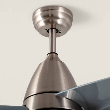 Image of Industrial Silent Ceiling Fan with DC Motor Silver 91cm