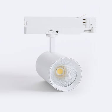 Carlo 40W 3-Circuit Track CCT Selectable LED Spotlight White