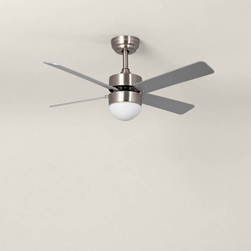 Image of Cygnus Silent Ceiling Fan with DC Motor Nickel 107cm 