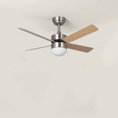 Image of Cygnus Silent Ceiling Fan with DC Motor Nickel 107cm 