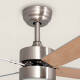 Image de Ventilateur de Plafond Silencieux Cygnus Niquel 107cm Moteur DC 