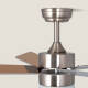 Image de Ventilateur de Plafond Silencieux Cygnus Niquel 107cm Moteur DC 