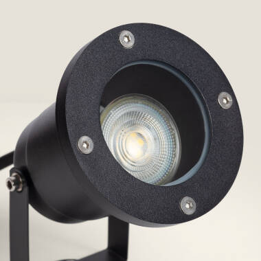 Bild von Außenstrahler GU10 Aluminium mir Erdspieß Tigris