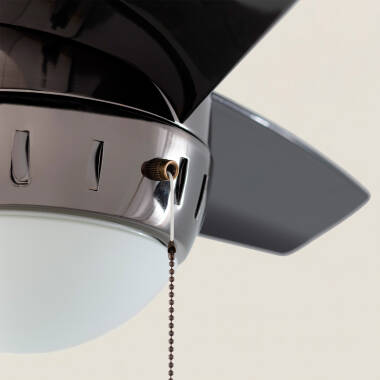 Image de Ventilateur de Plafond LED Noir 66cm Modern