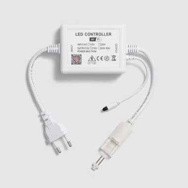 Controller Regolatore WiFi Striscia LED Monocolore con Telecomando RF