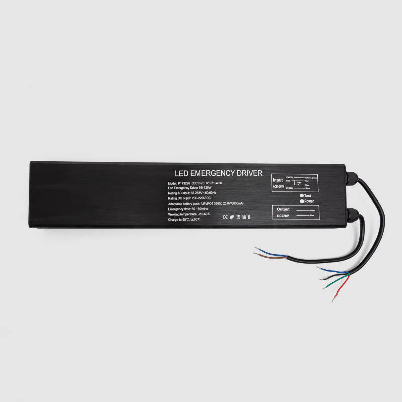 Afbeelding van Noodstroom Driver voor LED-armatuur  Full Load