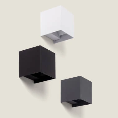 Eros 6W Outdoor Aluminium Double Sided LED Wall Light