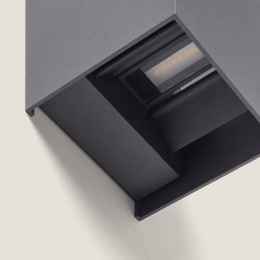 Obrázek Venkovní nástěnné LED svítidlo 6W z Hliníku Oboustranné Osvětlení Eros