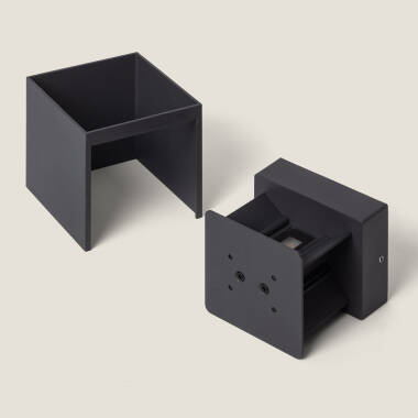 Image of Eros 6W Outdoor Aluminium Double Sided LED Wall Light