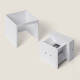 Image de Applique Murale Extérieure LED 6W Aluminium Éclairage Double Face Eros