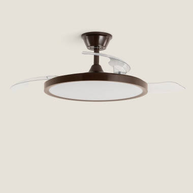 Plafondventilator met verlichting, stil, DC, inklapbare bladen, Kleon