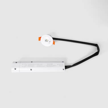 LED-Notfall-Downlight 3W Autonomie 3 Stunden