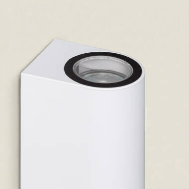 Image of Gala Double-Sided Outdoor LED Wall Light in White