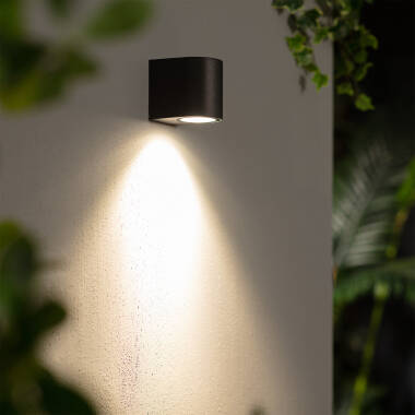 Black Gala Outdoor Wall Lamp