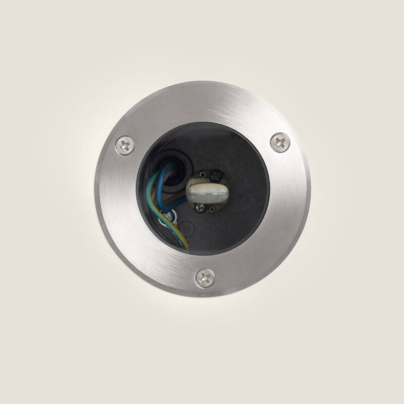 Image de Spot Extérieur Encastrable au Sol Inox GU9