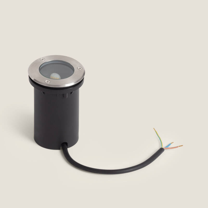 Image de Spot Extérieur Encastrable au Sol Inox GU9