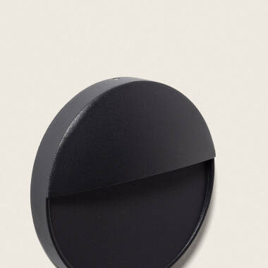 Afbeelding van Wandlamp Outdoor LED 3W Opbouw Rond Jade