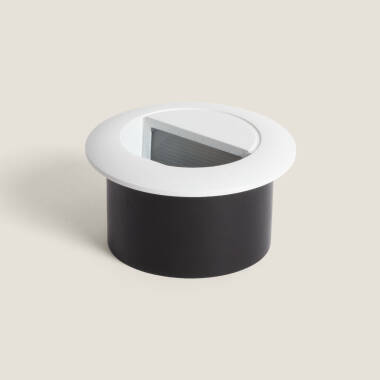 Afbeelding van Wandlamp Outdoor Aluminium LED 3W Inbouw Rond Olite