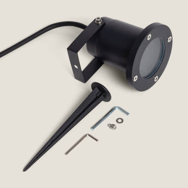 Bild von Außenstrahler GU10 Aluminium mir Erdspieß Tigris