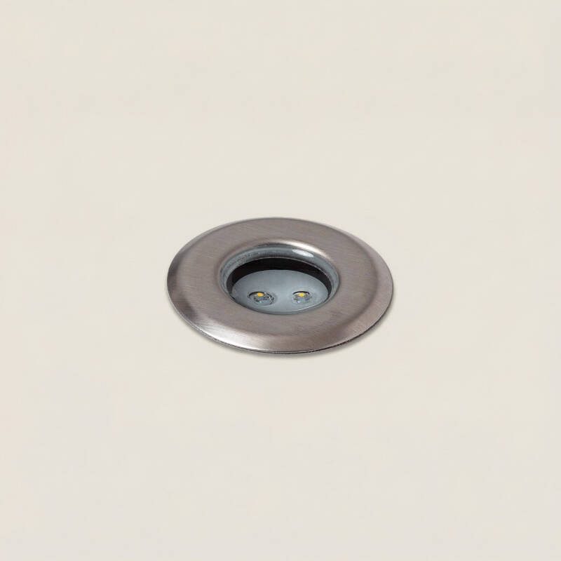 Image de Spot LED Extérieur Encastrable Acier Inoxydable au Sol Mini 