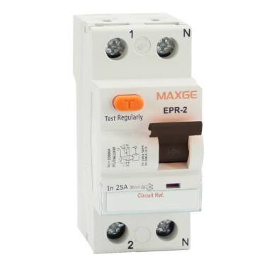 Disjoncteur Différentiel Industriel/Tertiaire Super-immunisé 2P 30mA 25-63A 10kA Classe A MAXGE
