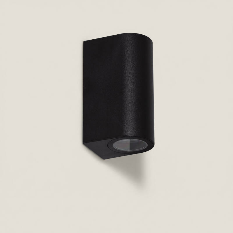 Bild von Wandleuchte Aussen doppelseitige Beleuchtung Gala Schwarz