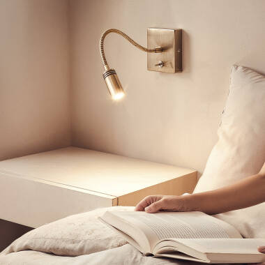 Image de Lampe Murale Métal avec Port USB Apsley