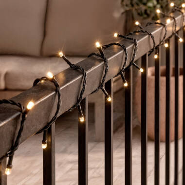 22m Outdoor Solar LED Fairy Lights