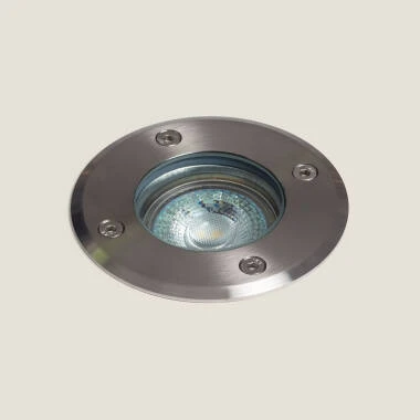 Segnapasso per Esterni da Incasso a Terra Basculante Inox GU10