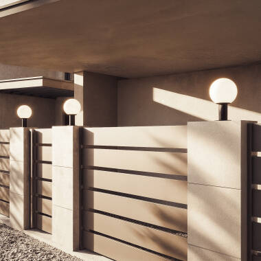 Bild von Mauerleuchte Außen Aluminium Tondu