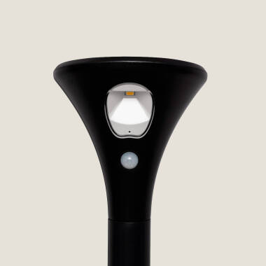 Image de Pack 2 Balises LED Solaire Extérieure sur Piquet 60cm avec Détecteur de Présence PIR 