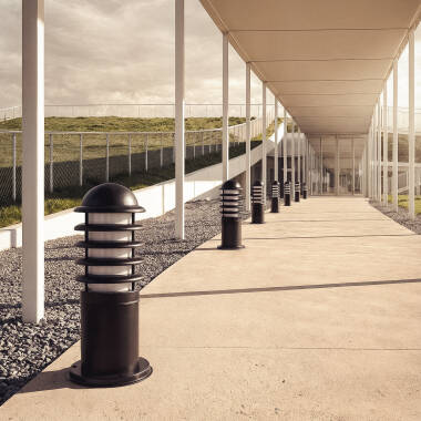 Image de Balise Extérieure en Saillie sur Pied 40cm Guisa