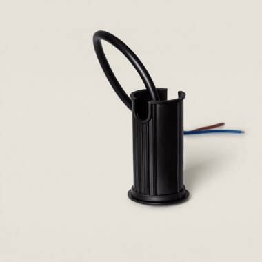 Immagine di Segnapasso per Esterno LED Incasso a Terra 12V DC Nero Tiziano