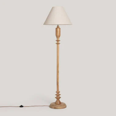 Lampadaire Bois Meena ILUZZIA