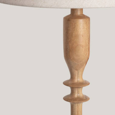 Obrázek Dřevěná Stojací Lampa Meena ILUZZIA 