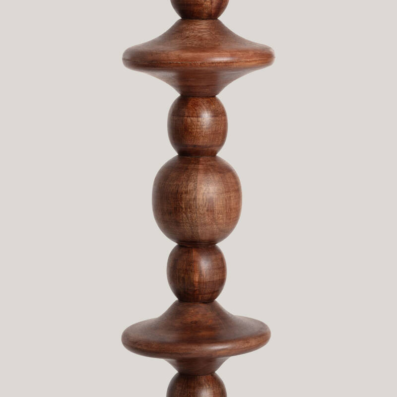 Image of Tanish Wood Floor Lamp 