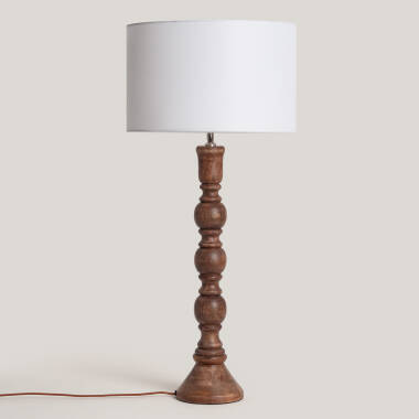 Lampada da Tavolo Legno Anand ILUZZIA