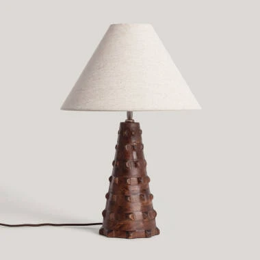 Lampe à Poser Bois Samesh ILUZZIA
