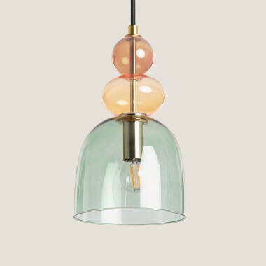 Hanglamp Metaal en Glas Baudelaire