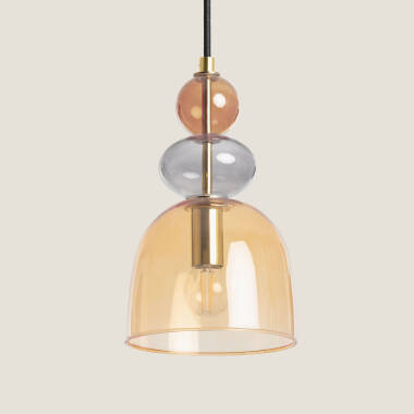 Hanglamp Metaal en Glas Baudelaire