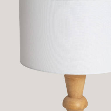 Immagine di Lampada da Tavolo Legno Marala ILUZZIA